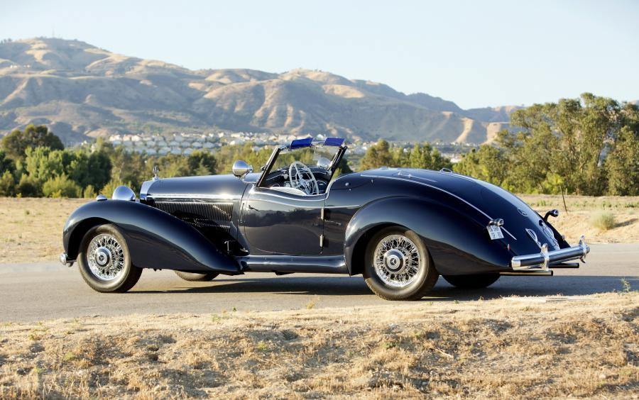  Mercedes-Benz 540K Special Roadster by Sindelfingen 1939 года  (фото 38 из 41)